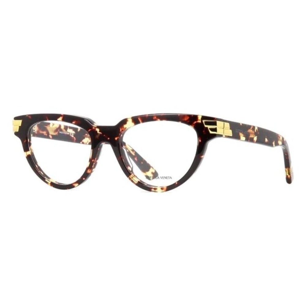 NEW  BOTTEGA VENETA EYEGLASSES HAVANA WOMEN EYEWEAR BOTTEGA VENETA BV1106O 002
